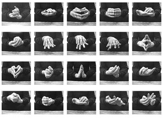 Hand Ballet, still video, 20x30in, 2006